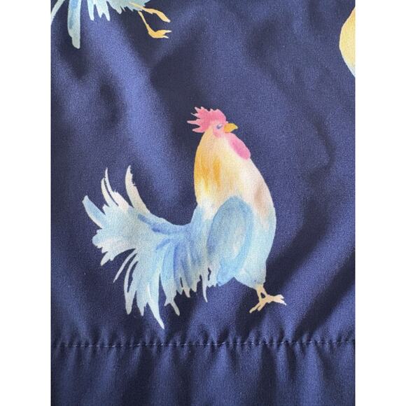 Chubbies The Fowl Play Mesh Lined Swim Trunks Navy Blue Men's Large 4" Rooster - Picture 3 of 10